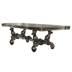 ACME 66820 Versailles Dining Table (120"L), Antique Platinum (1Set/2Ctn)  1