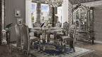 ACME 66835 Versailles Counter Height Table, Antique Platinum