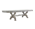 ACME 68175 Dresden Dining Table (108"L), Vintage Bone White