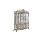 ACME 68177 Dresden Hutch & Buffet, Vintage Bone White