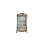 ACME 68182 Dresden Curio Cabinet, Vintage Bone White