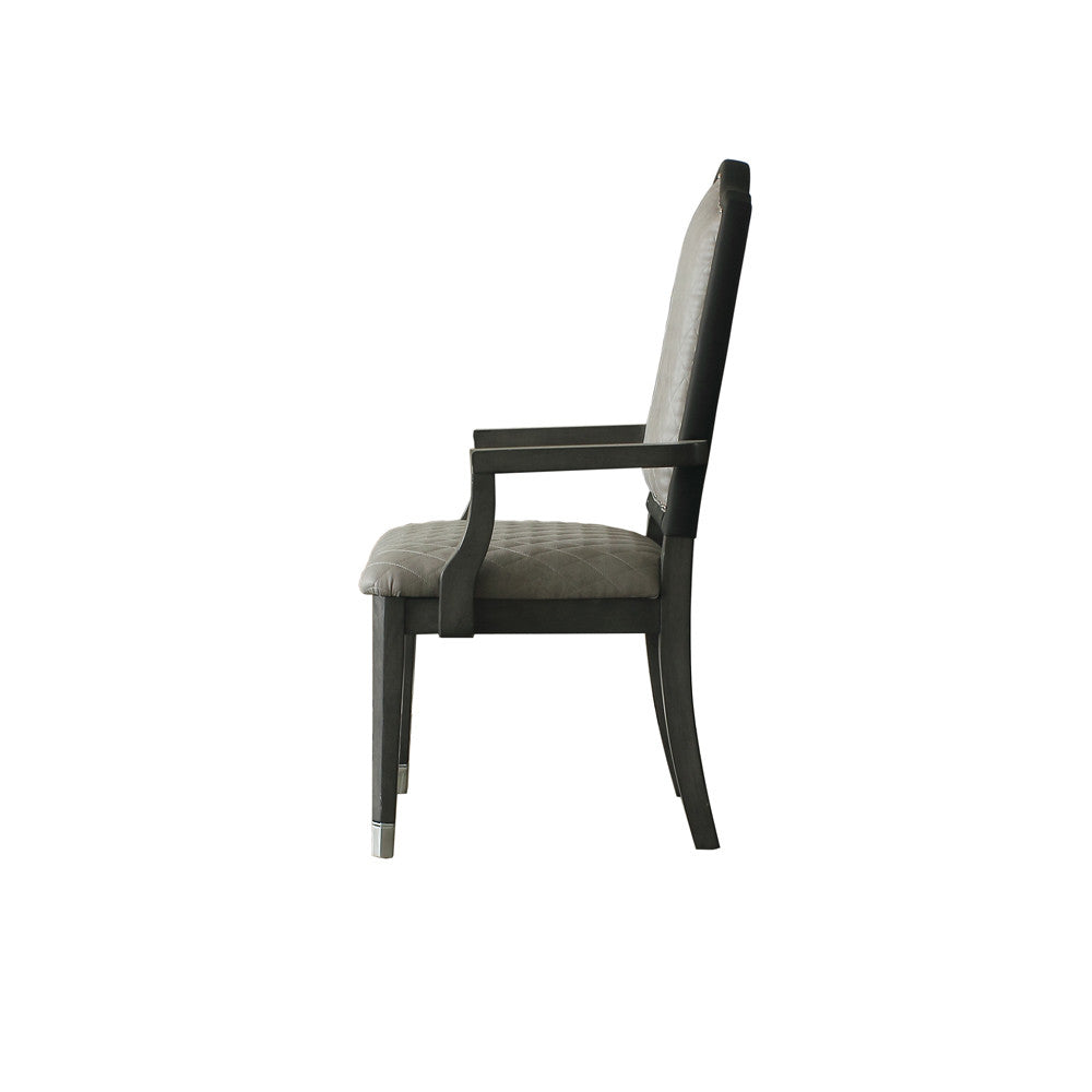 ACME House Beatrice Arm Chair (Set-2) - 68813  14