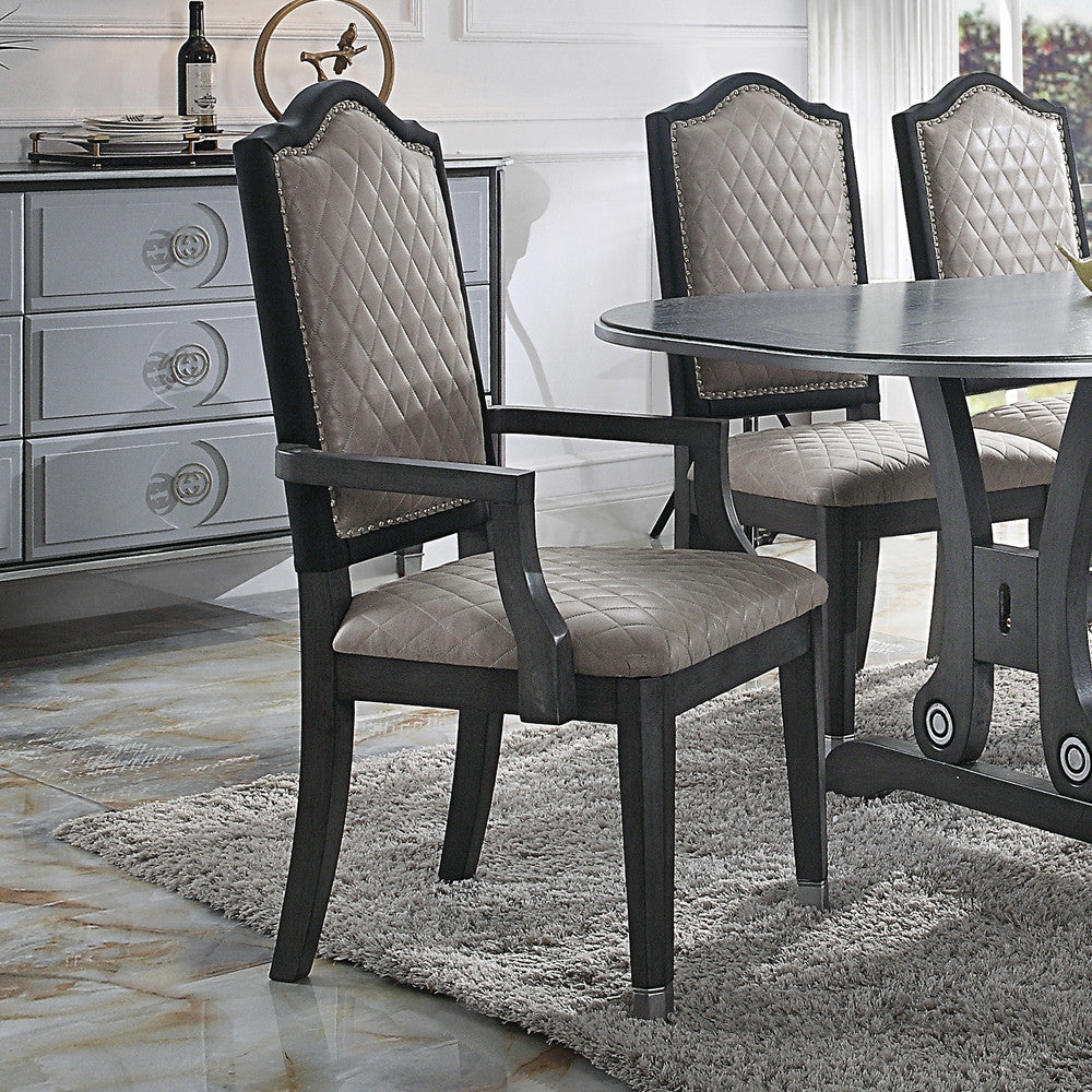 ACME House Beatrice Arm Chair (Set-2) - 68813