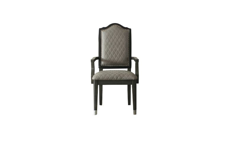 ACME House Beatrice Arm Chair (Set-2) - 68813  7