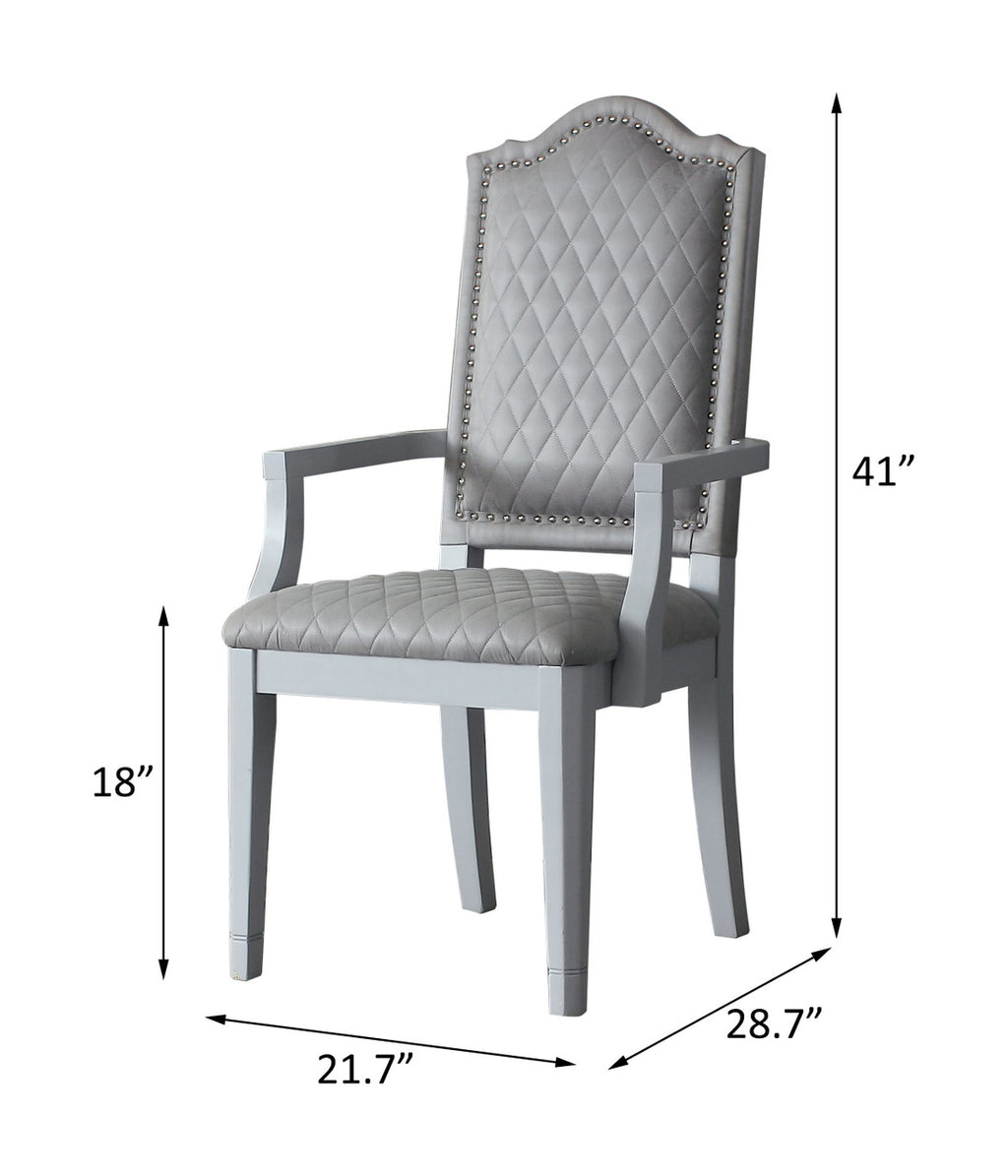 ACME House Marchese Arm Chair (Set-2) - 68863  8