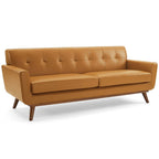Modway EEI-3733 Engage Top-Grain Leather Living Room Lounge Sofa