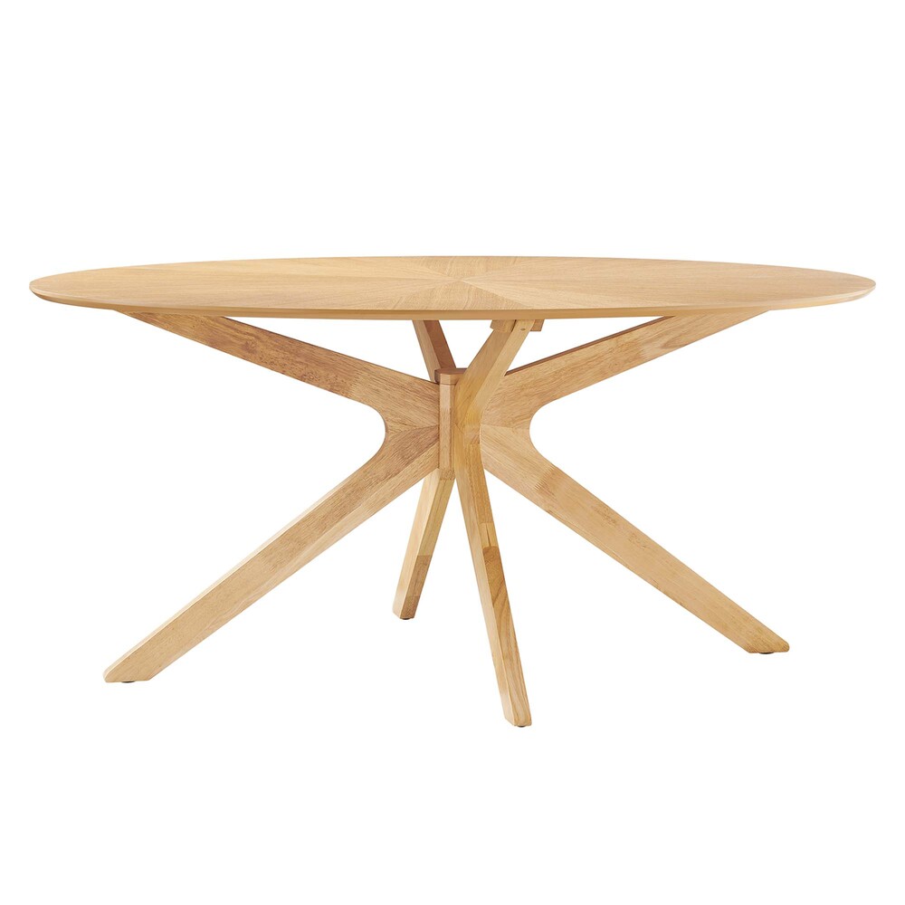 Modway EEI-3848 Crossroads 63" Oval Wood Dining Table