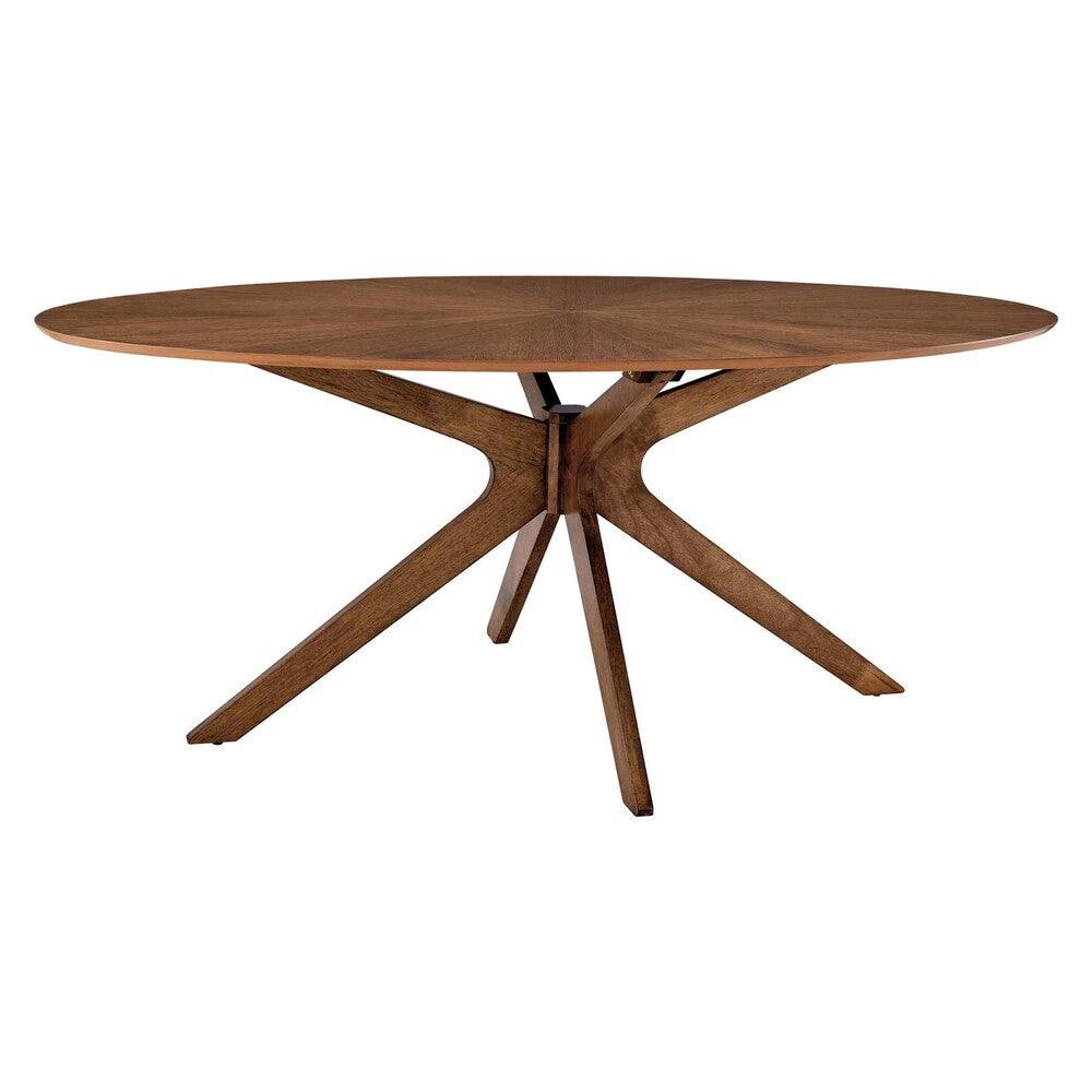 Modway EEI-3849 Crossroads 71" Oval Wood Dining Table