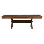 ACME 70000 Apollo Dining Table, Walnut (1Set/2Ctn)