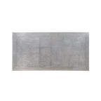 ACME 70105 Kaylia Dining Table, Aluminum & Gunmetal