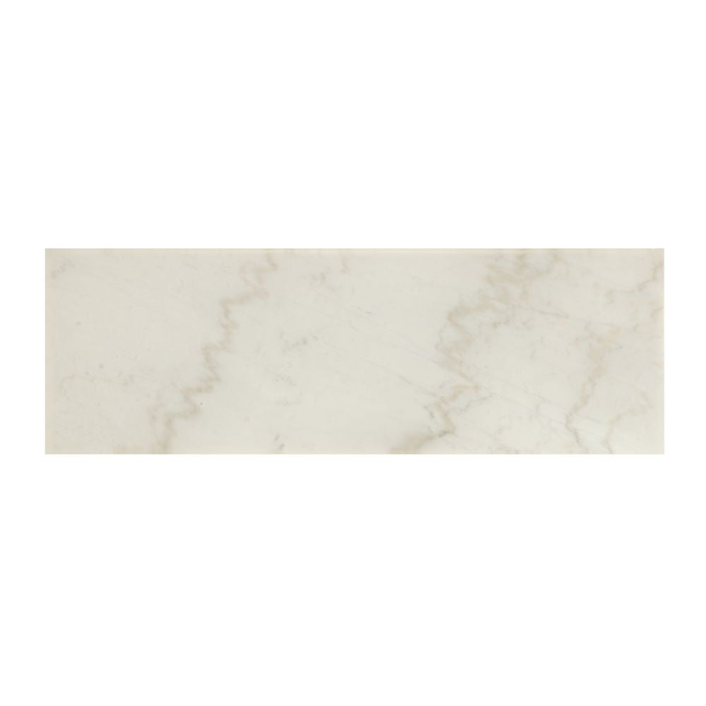 ACME 70169 Merel Server, White Marble & Gray Oak