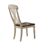 ACME 70333 Dylan Side Chair (Set-2), Buttermilk & Oak