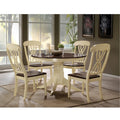 ACME 70333 Dylan Side Chair (Set-2), Buttermilk & Oak