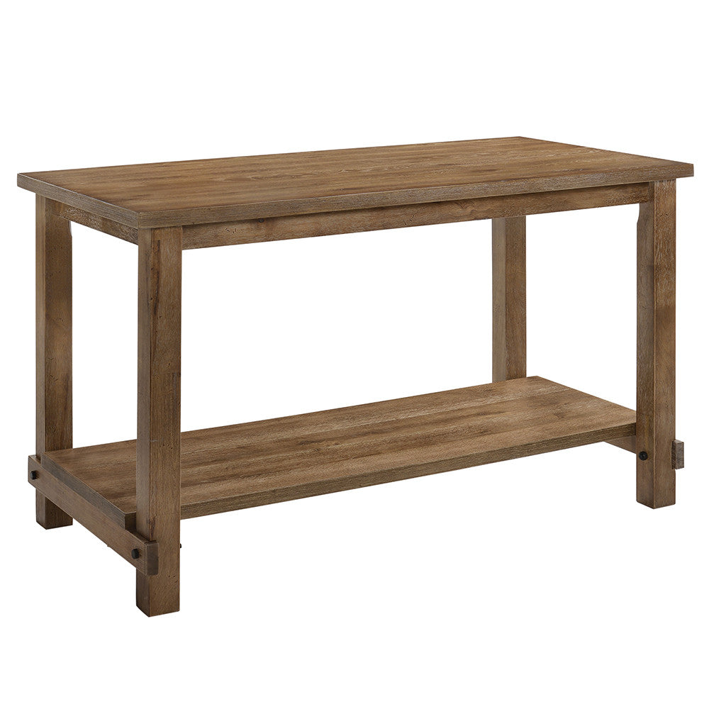 ACME 70830 Martha II Counter Height Table, Weathered Oak