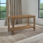 ACME 70830 Martha II Counter Height Table, Weathered Oak