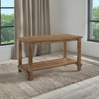 ACME 70830 Martha II Counter Height Table, Weathered Oak