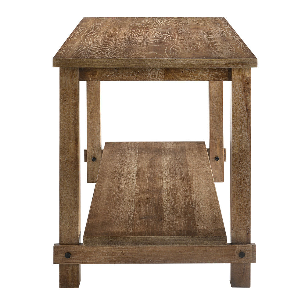 ACME 70830 Martha II Counter Height Table, Weathered Oak
