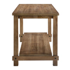 ACME 70830 Martha II Counter Height Table, Weathered Oak