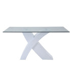 ACME 71105 Pervis White Dining Table  2