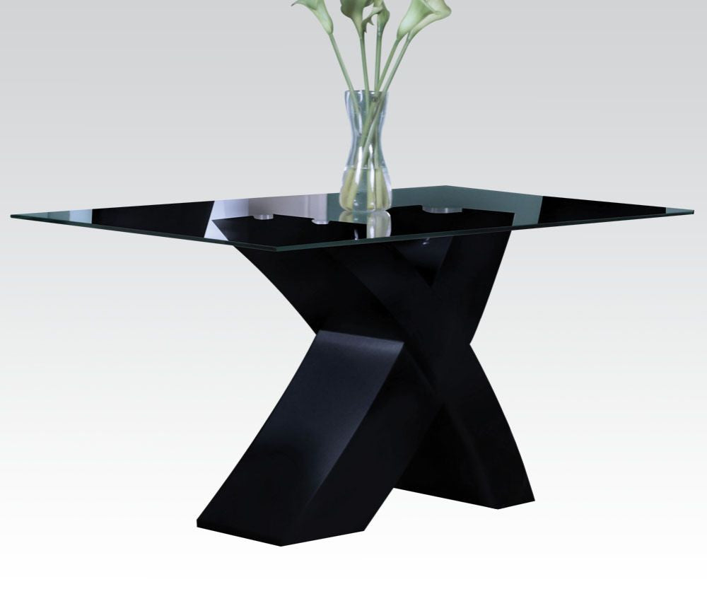 ACME 71110 Pervis Black Dining Table