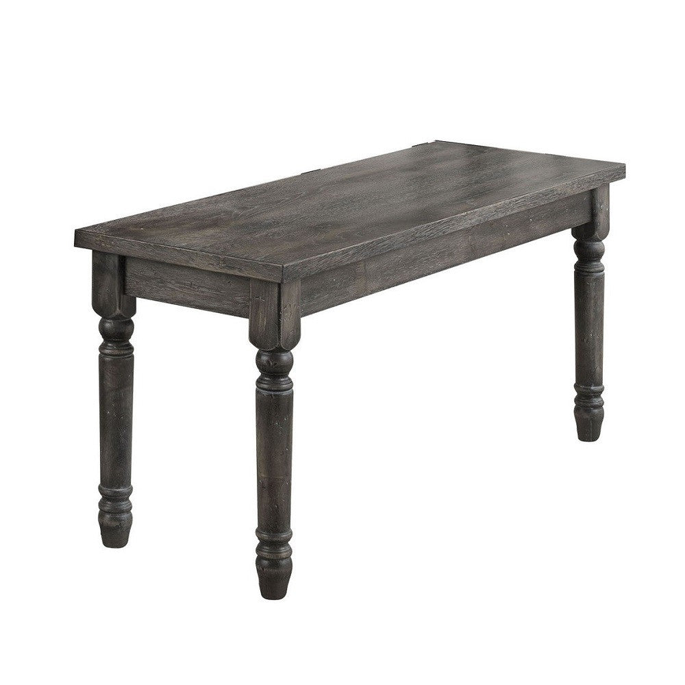 ACME 71438 Wallace Bench, Weathered Gray