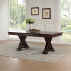 ACME 71855 Katrien Dining Table, Espresso (1Set/2Ctn)