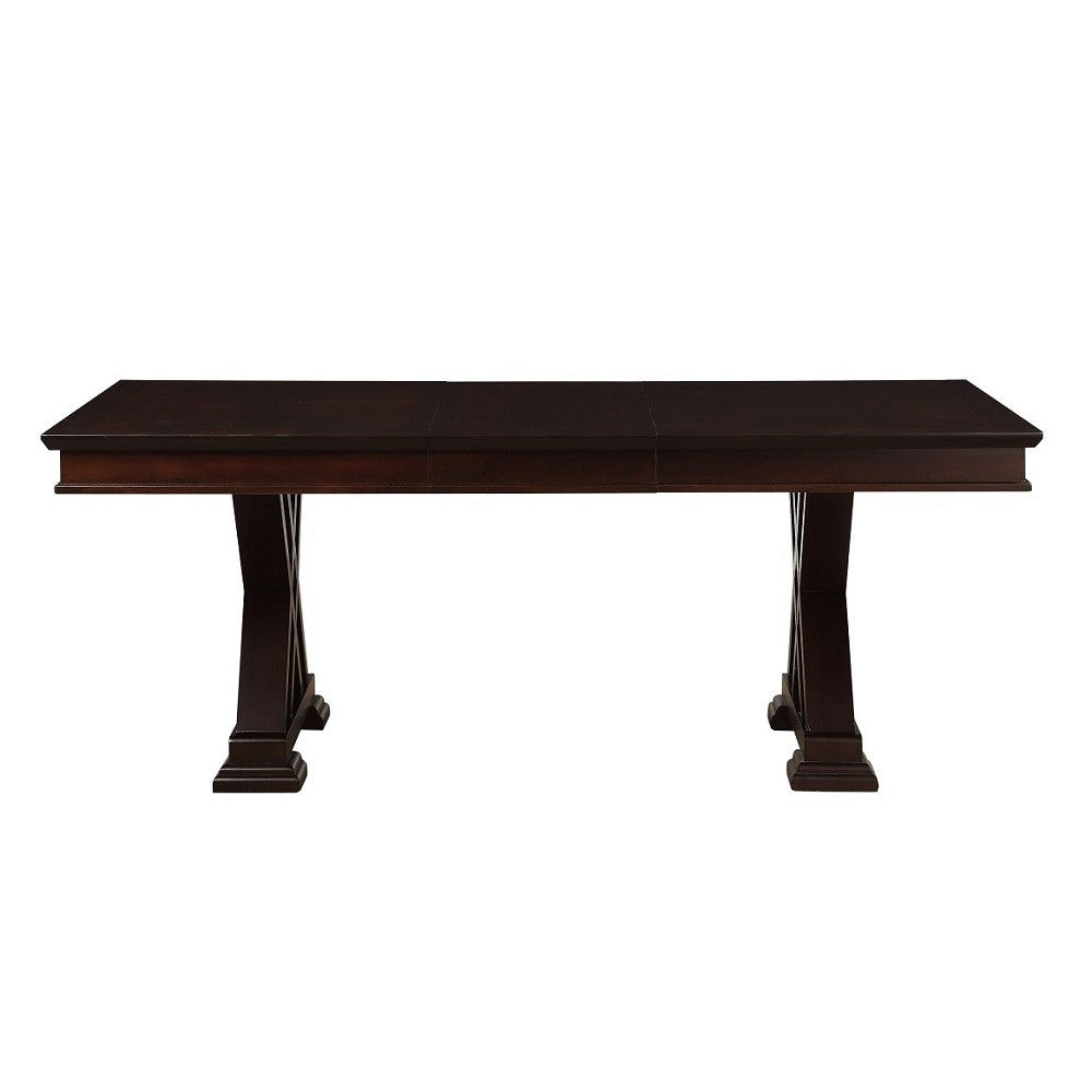 ACME 71855 Katrien Dining Table, Espresso (1Set/2Ctn)