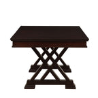 ACME 71855 Katrien Dining Table, Espresso (1Set/2Ctn)