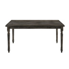 ACME 71880 Claudia II Dining Table, Weathered Gray