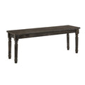 ACME 71883 Claudia II Bench, Weathered Gray