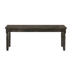 ACME 71883 Claudia II Bench, Weathered Gray