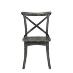 ACME 71897 Kendric Side Chair (Set-2), Rustic Gray