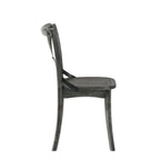 ACME 71897 Kendric Side Chair (Set-2), Rustic Gray