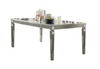 ACME 72155 Kacela Dining Table, Mirror & Champagne