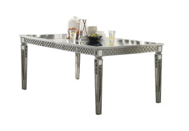 ACME 72155 Kacela Dining Table, Mirror & Champagne