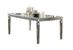 ACME 72155 Kacela Dining Table, Mirror & Champagne