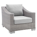 Modway EEI-3972 Conway Sunbrella&reg; Outdoor Patio Wicker Rattan Armchair