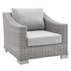 Modway EEI-3972 Conway Sunbrella&reg; Outdoor Patio Wicker Rattan Armchair