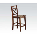 ACME 72537 Tartys Counter Height Chair (Set-2), Cherry
