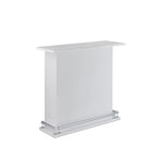 ACME 72580 Kite Bar Table, White High Gloss