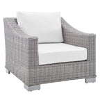 Modway EEI-3972 Conway Sunbrella&reg; Outdoor Patio Wicker Rattan Armchair