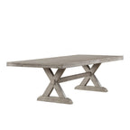 ACME 72860 Rocky Dining Table, Gray Oak (1Set/2Ctn)