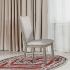 ACME 72862 Rocky Side Chair (Set-2), Fabric & Gray Oak