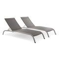 Modway EEI-4005 Savannah Outdoor Patio Mesh Chaise Lounge Set of 2