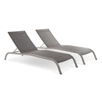 Modway EEI-4005 Savannah Outdoor Patio Mesh Chaise Lounge Set of 2