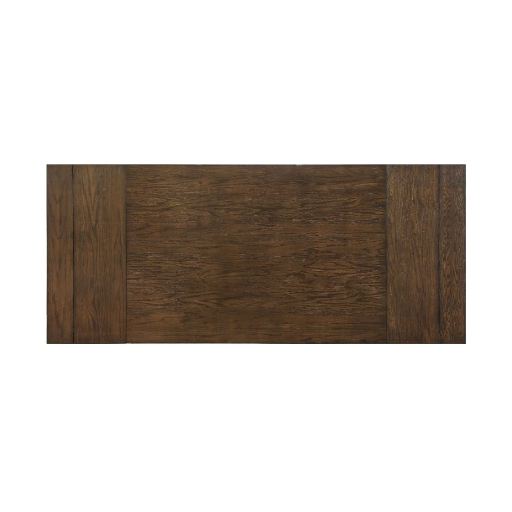 ACME 73160 Nabirye Dining Table, Dark Oak