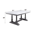 ACME 73265 Yabeina Dining Table  7