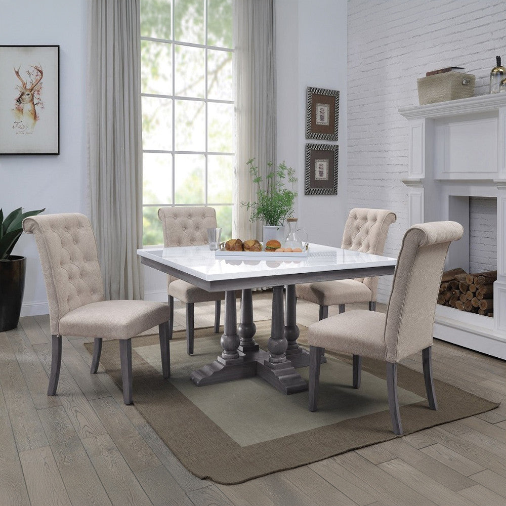 ACME 73270 Yabeina Dining Table  5