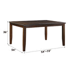 ACME 74630 Urbana Counter Height Table, Espresso