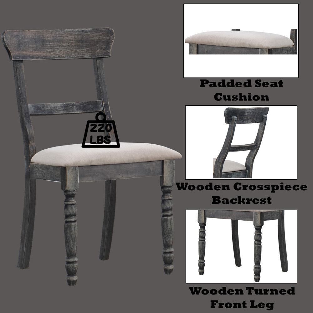 ACME 74642 Leventis Side Chair  3